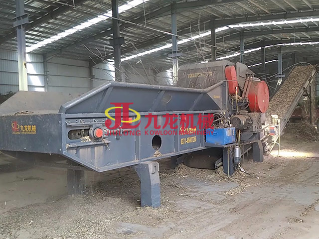 臺(tái)州綜合樹(shù)枝粉碎現(xiàn)場(chǎng)